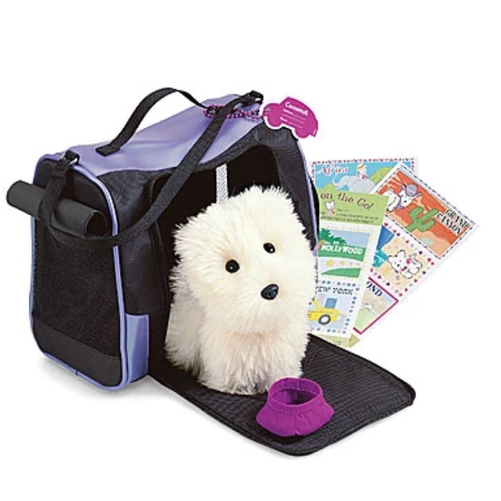 American Girl Coconut Dog & Accessories